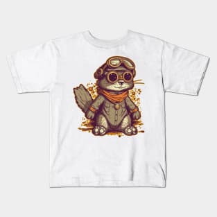 Flying High With My Nuts In Tow Art Kids T-Shirt